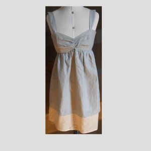 Cutout Print Silk mini dress